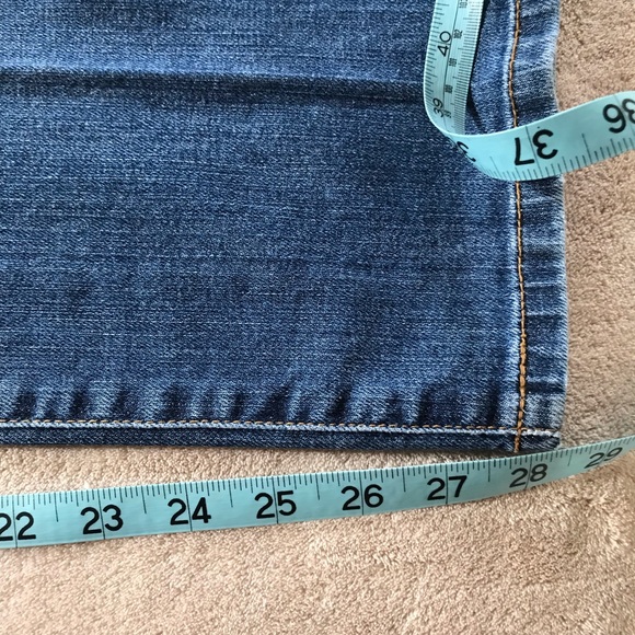 Talbots 12P heritage straight jeans - Picture 6 of 7